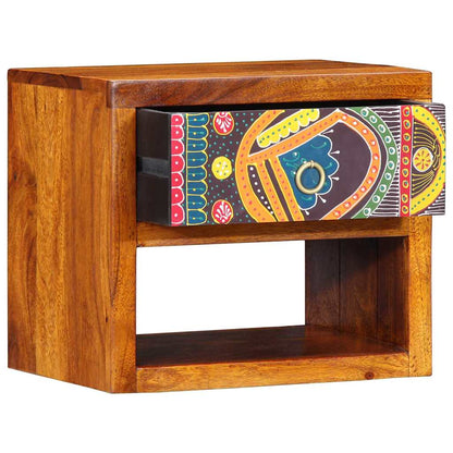 Bedside Cabinet 2 pcs Brown 40 x 35 x 35 cm Solid Acacia Wood