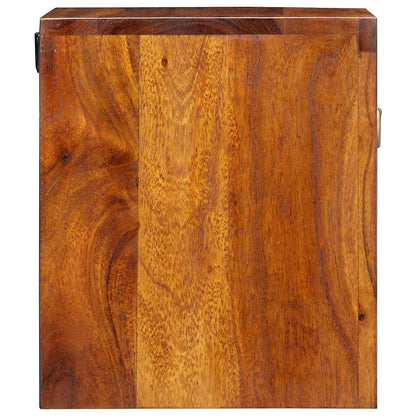 Bedside Cabinet 2 pcs Brown 40 x 35 x 35 cm Solid Acacia Wood