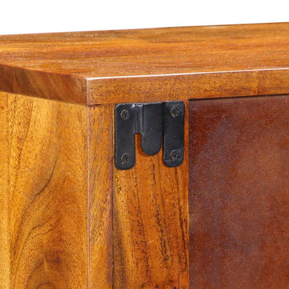 Bedside Cabinet with Drawer Brown 35 x 30 x 22 cm