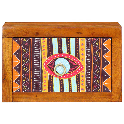 Bedside Cabinet with Drawer Brown 35 x 30 x 22 cm