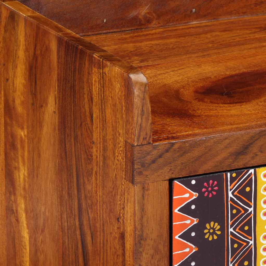 Shoe Bench Honey Brown 100 x 35 x 45 cm Acacia Solid Wood