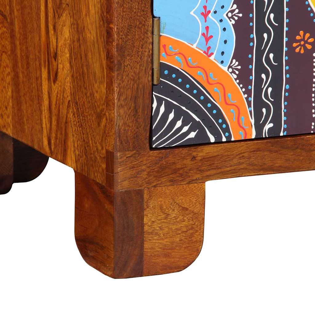 Shoe Bench Honey Brown 100 x 35 x 45 cm Acacia Solid Wood