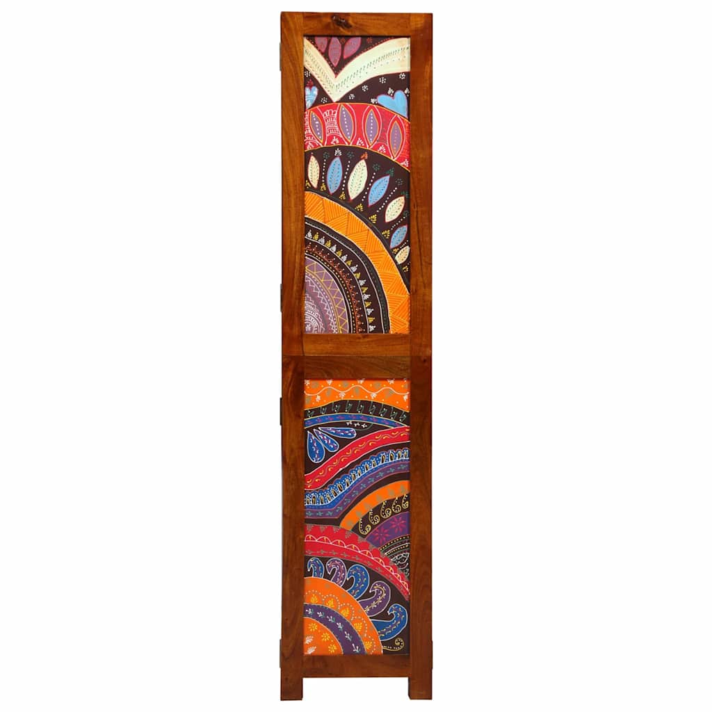 Room Divider Honey Brown 105 x 1.5 x 160 cm Solid Acacia Wood