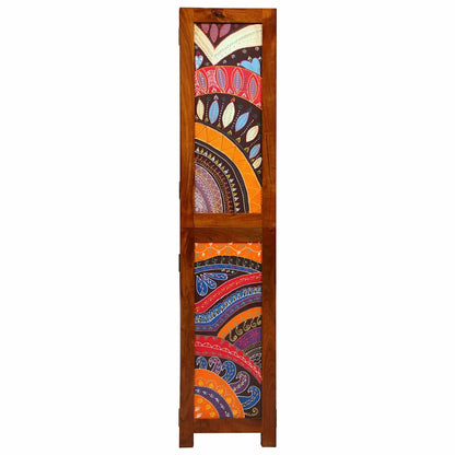 Room Divider Honey Brown 105 x 1.5 x 160 cm Solid Acacia Wood