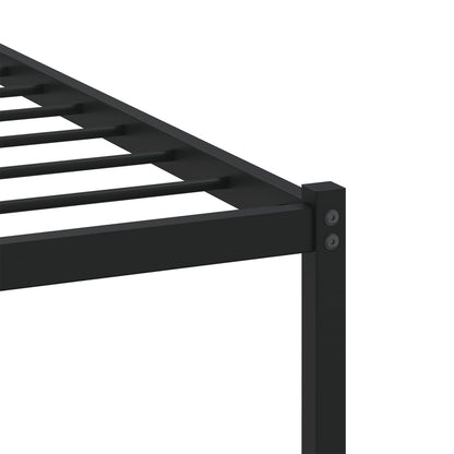 Bed Frame without Mattress with Headboard Brown Oak 90x190 cm Single