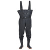 Chest Waders with Boots and Belt Black Size 42