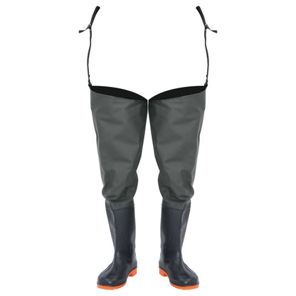 Hip Waders Dark Green Size 38