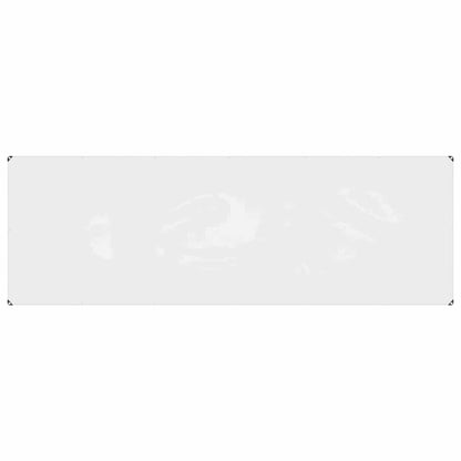 Clear Tarpaulin with Eyelets 1x3 m PVC