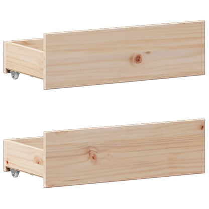 Bookcase Bed without Mattress 180x200 cm Super King Solid Wood Pine