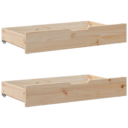 Bed Frame | Natural | Solid pinewood | Small Double | Bed Frame