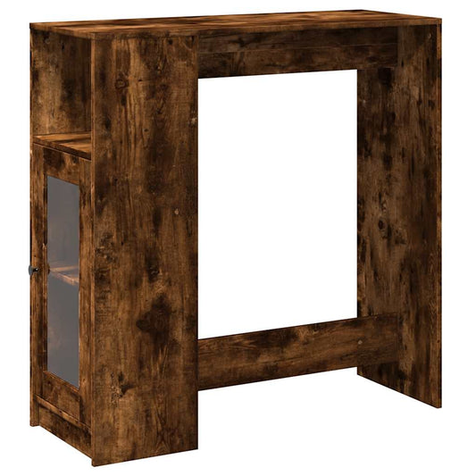 Bar Table | Smoked Oak | Engineered Wood | Tall | Bar Table | Rectangular