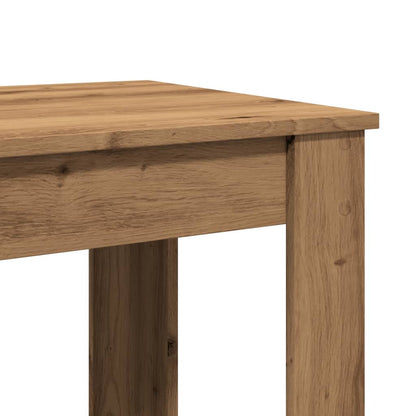 Bar Table Artisan Oak 51x50x103,5 cm Engineered Wood