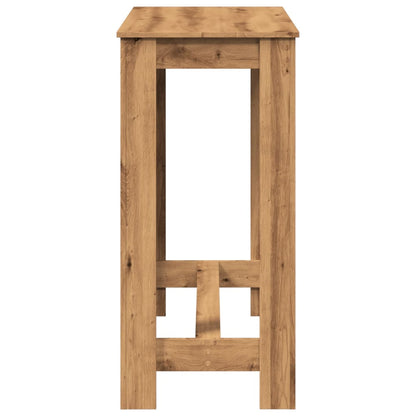 Bar Table Artisan Oak 102x50x103.5 cm Engineered Wood