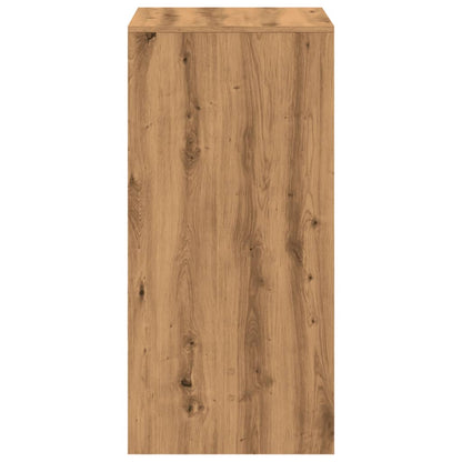 Bar Table Artisan Oak 51x50x103,5 cm Engineered Wood