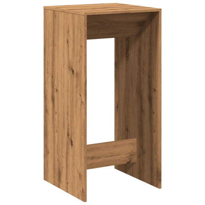 Bar Table Artisan Oak 51x50x103,5 cm Engineered Wood