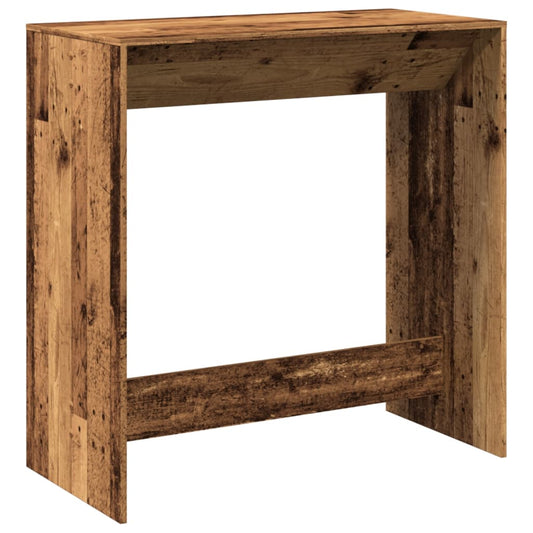Bar Table Old Wood 102x50x103,5 cm Engineered Wood