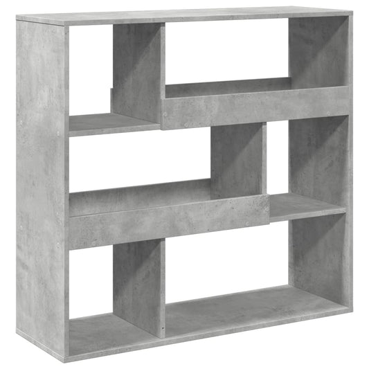 Book Cabinet/Room Divider Concrete Grey 100x33x94,5 cm