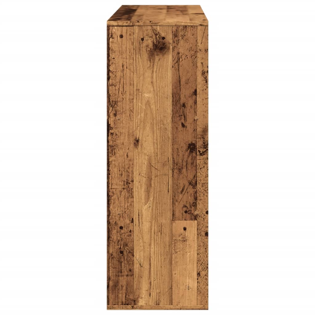 Book Cabinet/Room Divider Old Wood 100x33x94,5 cm