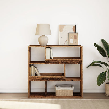 Book Cabinet/Room Divider Old Wood 100x33x94,5 cm