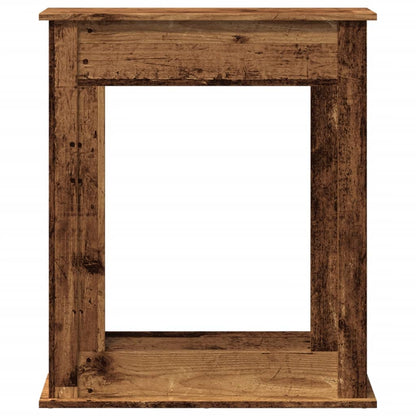 Fireplace Surround Old Wood 75x20x87.5 cm Engineered Wood