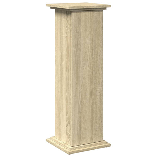 Display Stand with Storage Sonoma Oak 31x30x90 cm Engineered Wood