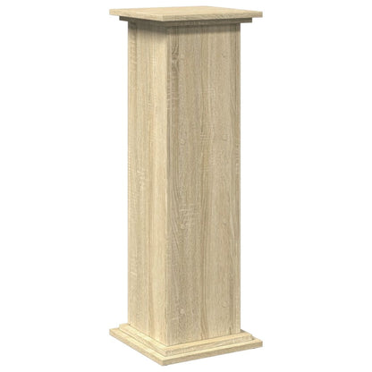 Display Stand with Storage Sonoma Oak 31x30x90 cm Engineered Wood