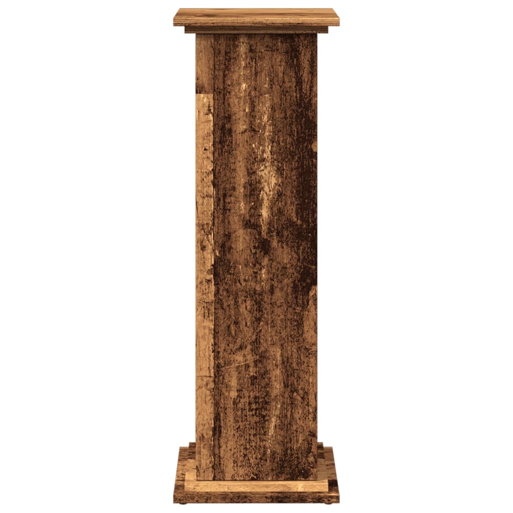 Display Stand with Storage Old Wood 31x30x90 cm Engineered Wood
