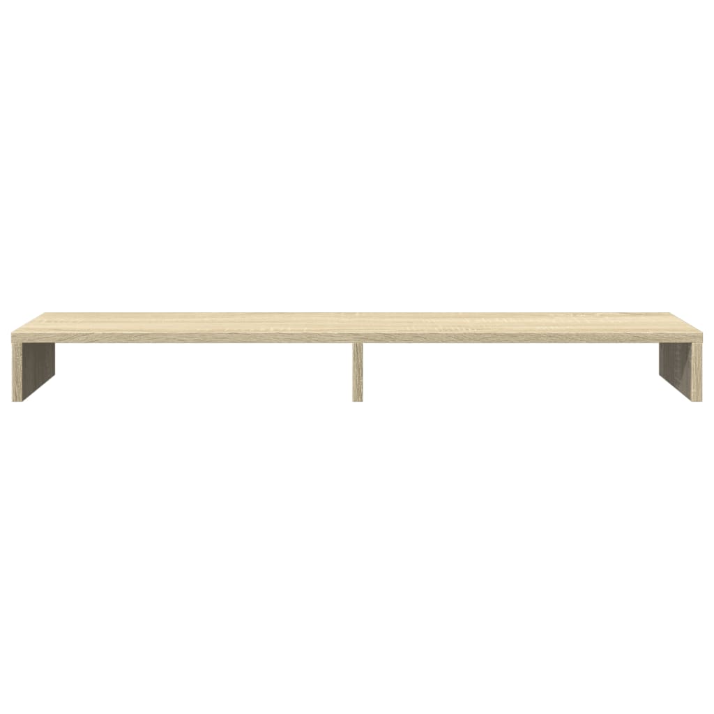 Monitor Stand Sonoma Oak 100x27x10 cm Engineered Wood