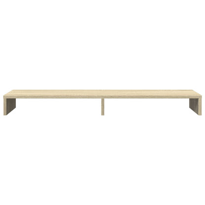Monitor Stand Sonoma Oak 100x27x10 cm Engineered Wood