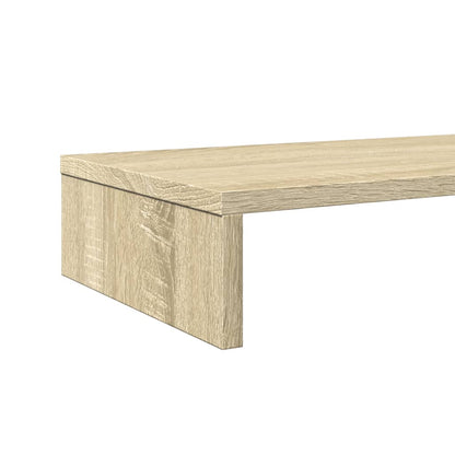 Monitor Stand Sonoma Oak 100x27x10 cm Engineered Wood