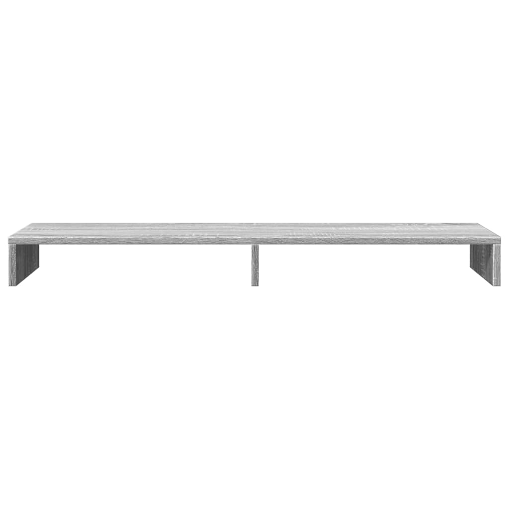Monitor Stand Grey Sonoma 100x27x10 cm Engineered Wood