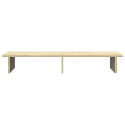 Monitor Stand Sonoma Oak 100x27x15 cm Engineered Wood