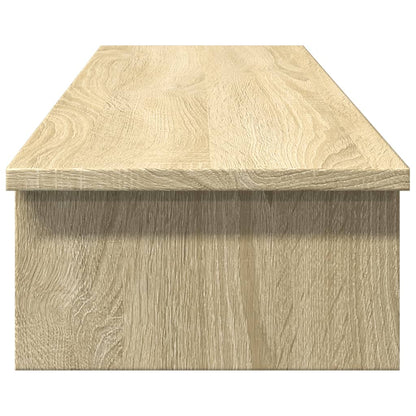 Monitor Stand Sonoma Oak 100x27x15 cm Engineered Wood
