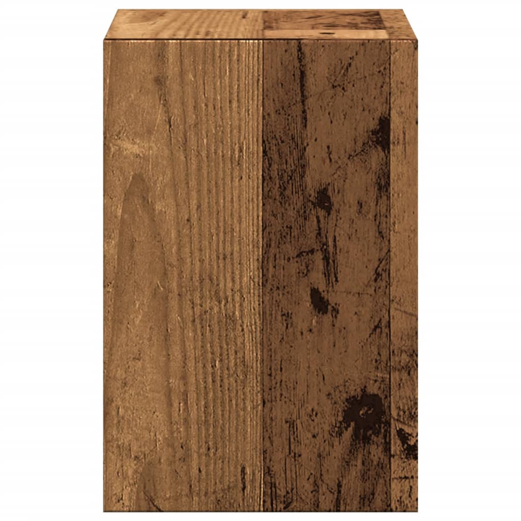 Monitor Stand with Desk Organiser Old Wood Engineered Wood