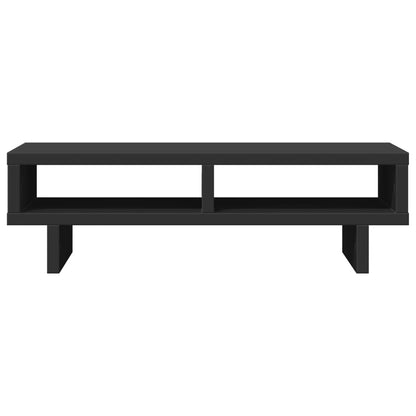 Monitor Stand Black 50x27x15 cm Engineered Wood