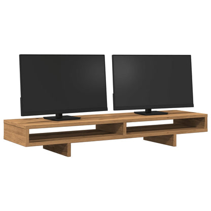 Monitor Stand Artisian Oak 100x27x15 cm Engineered Wood