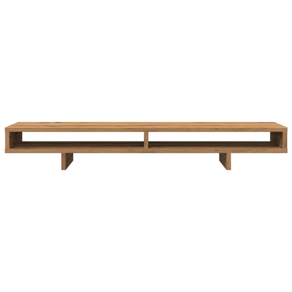 Monitor Stand Artisian Oak 100x27x15 cm Engineered Wood
