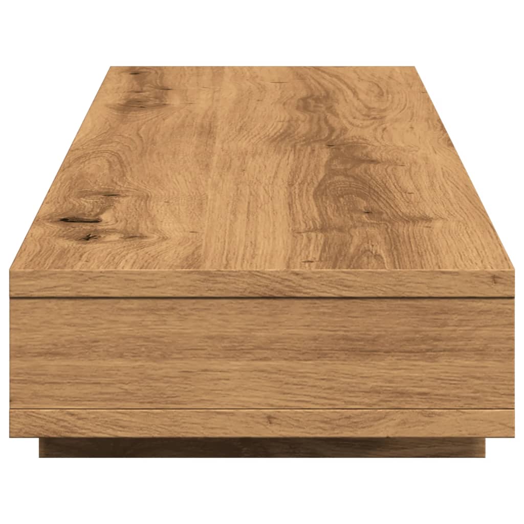 Monitor Stand Artisian Oak 100x27x15 cm Engineered Wood