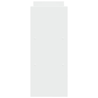 Desk Organiser Adjustable White 40x17x41 cm Engineered Wood
