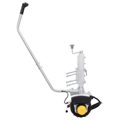 Trailer Jack Wheel 12 V 550 W Aluminium