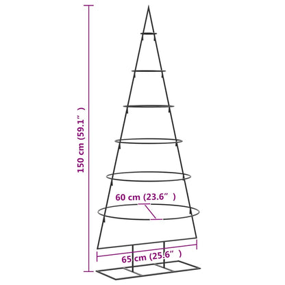 | Metal Christmas Tree | with Stand 150 cm Powder-coated steel