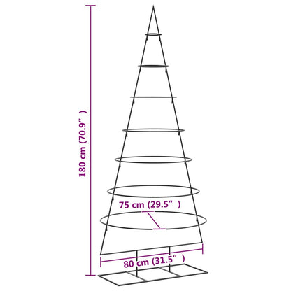 | Metal Christmas Tree | with Stand 180 cm Powder-coated steel