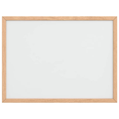 Magnetic Whiteboard with Solid Pine Wood Frame 40x30 cm