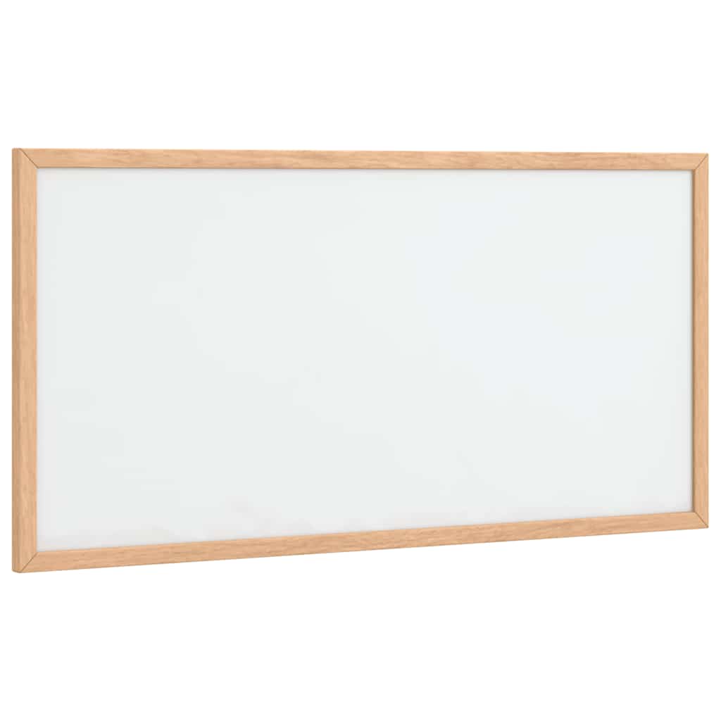 Magnetic Whiteboard with Solid Pine Wood Frame 60x30 cm