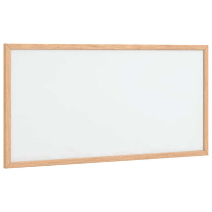 Magnetic Whiteboard with Solid Pine Wood Frame 60x30 cm