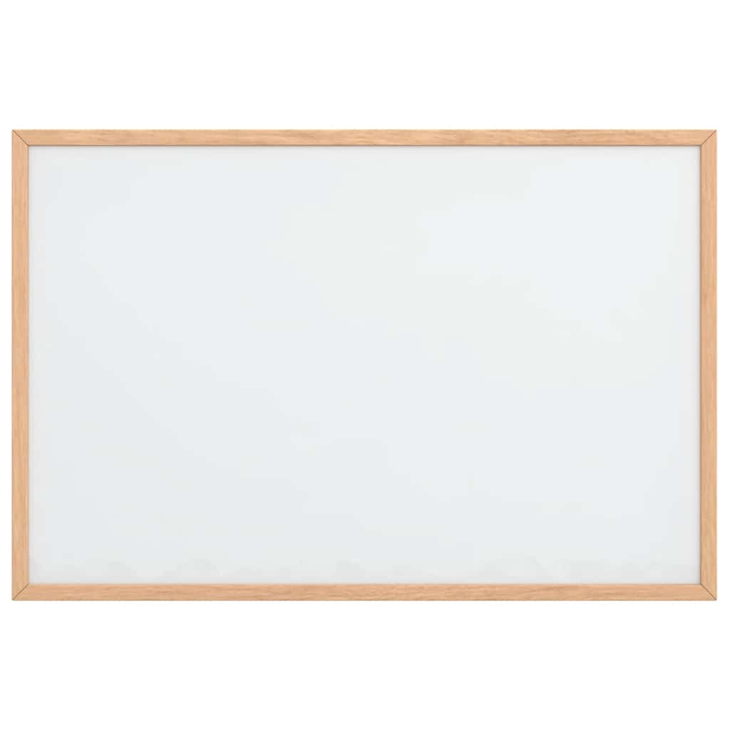 Magnetic Whiteboard with Solid Pine Wood Frame 60x40 cm