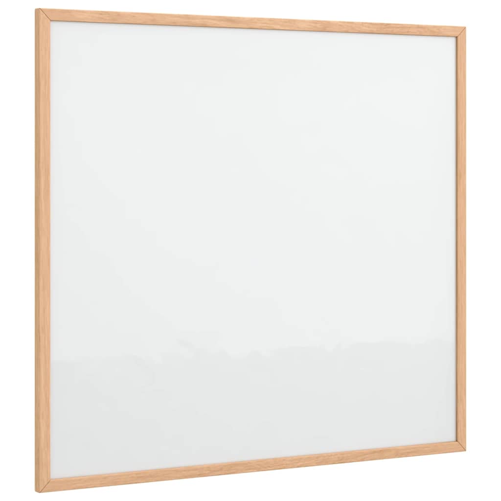 Magnetic Whiteboard with Solid Pine Wood Frame 60x55 cm