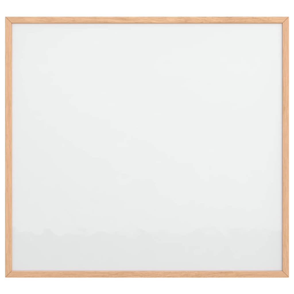 Magnetic Whiteboard with Solid Pine Wood Frame 60x55 cm