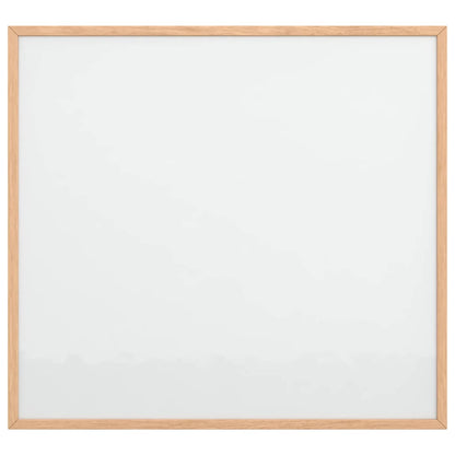 Magnetic Whiteboard with Solid Pine Wood Frame 60x55 cm
