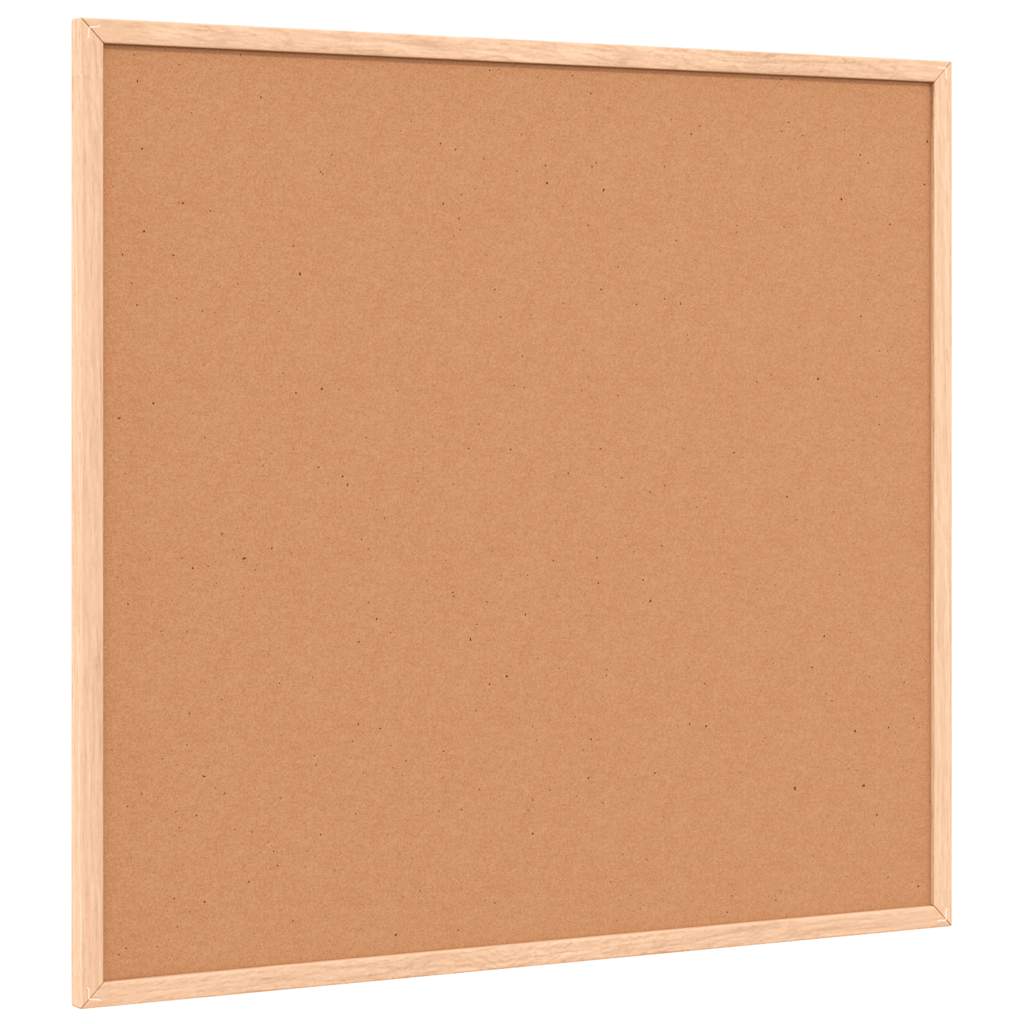 Magnetic Whiteboard with Solid Pine Wood Frame 60x55 cm